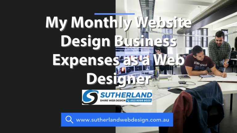 Website Design Business Expenses